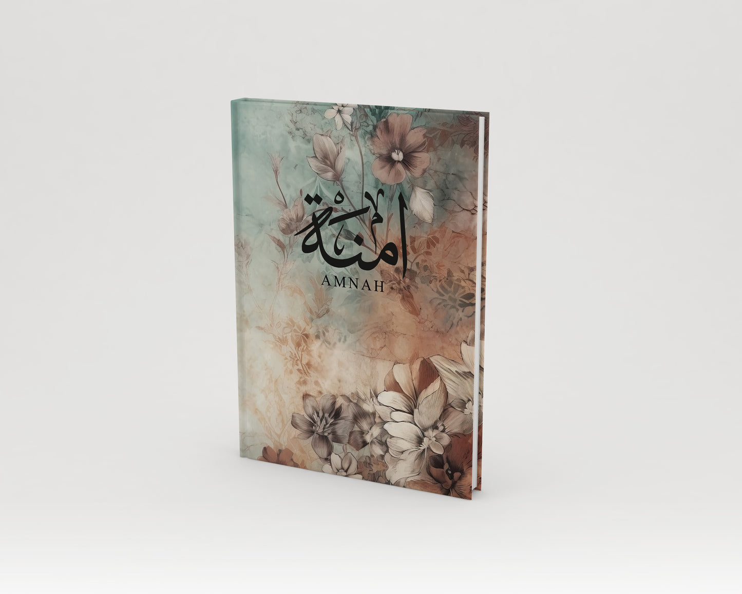 Personalised Arabic Hardback Journal Vintage Design