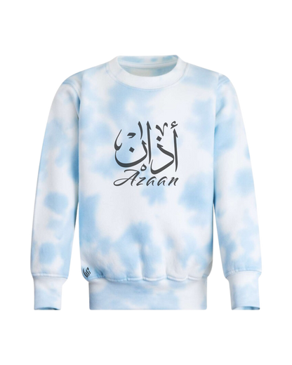 Custom TIE DYE Kids Sweatshirt