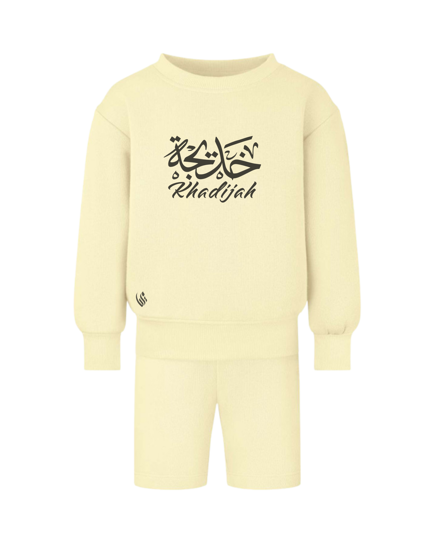 Personalised Arabic Oversized Sweatshirt & Short Set