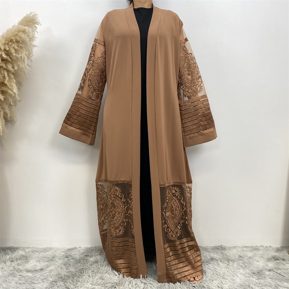 *PRE-ORDER* Modest Ramadan Eid Lacey Abaya (More Colours)