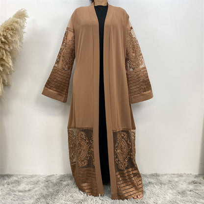 *PRE-ORDER* Modest Ramadan Eid Lacey Abaya (More Colours)