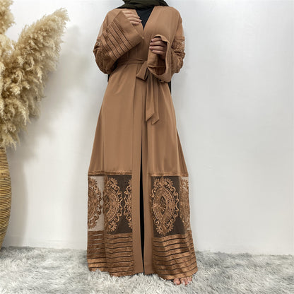 *PRE-ORDER* Modest Ramadan Eid Lacey Abaya (More Colours)