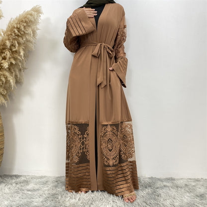 *PRE-ORDER* Modest Ramadan Eid Lacey Abaya (More Colours)