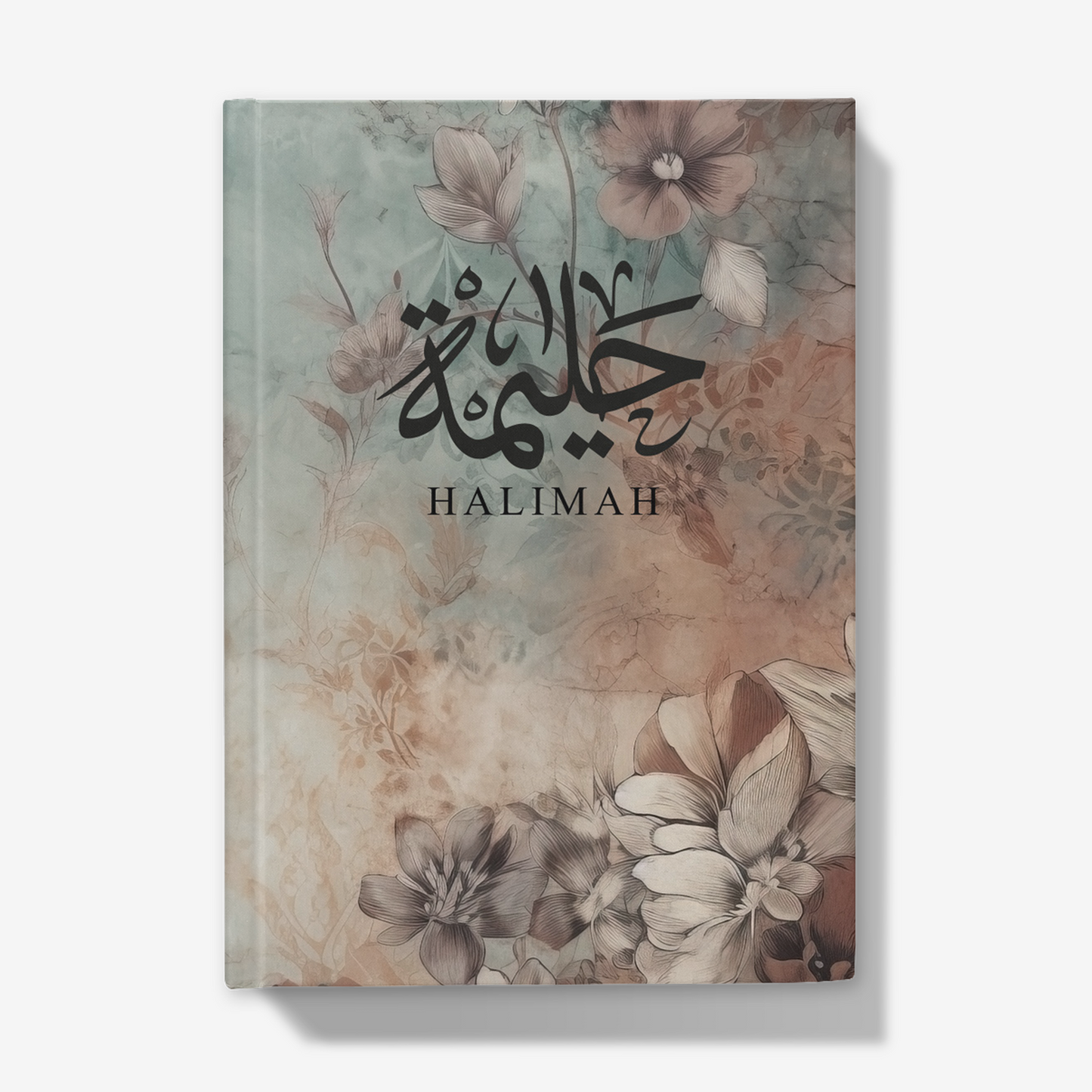 Personalised Arabic Hardback Journal Vintage Design