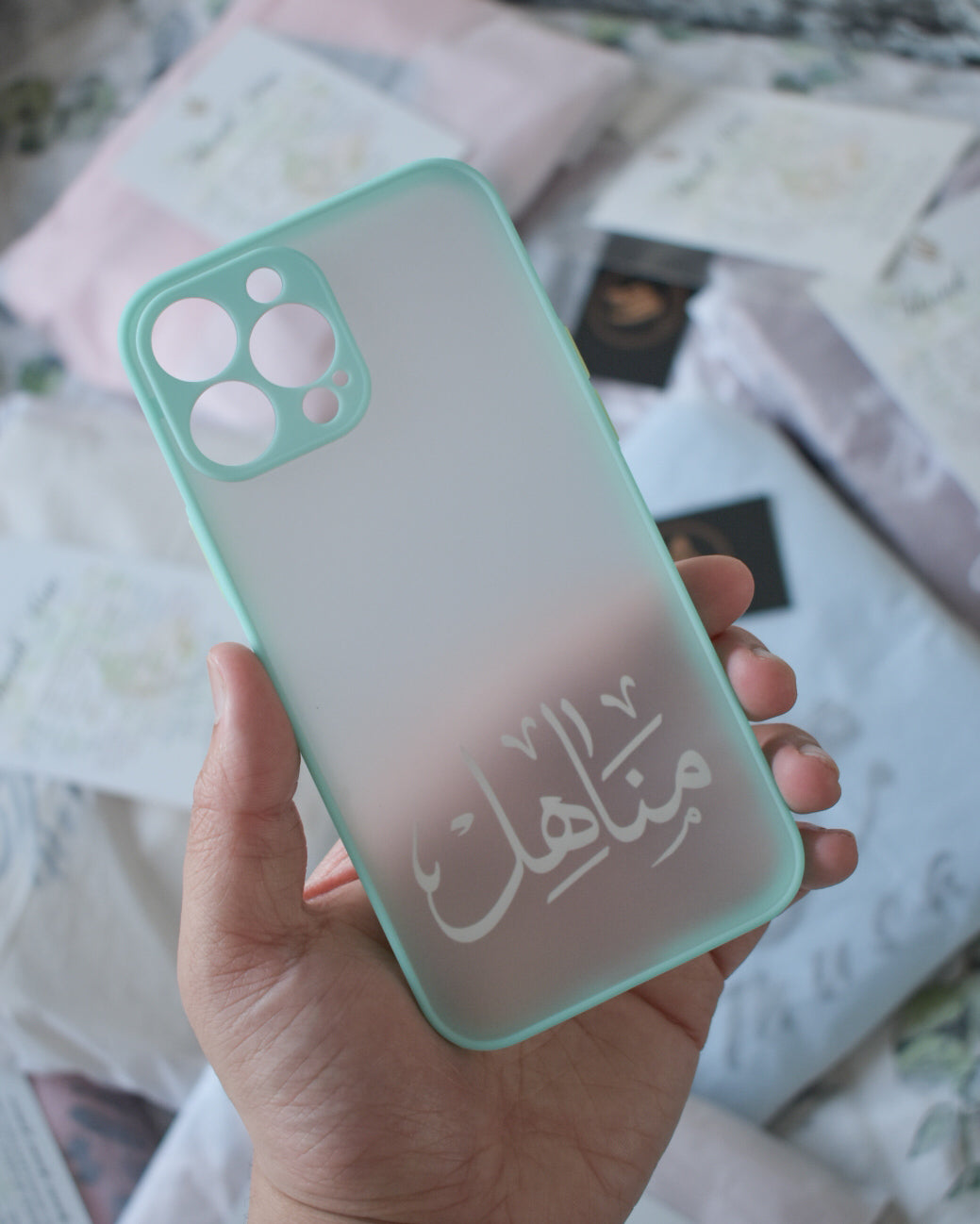 Custom Pastel Matte iPhone Case