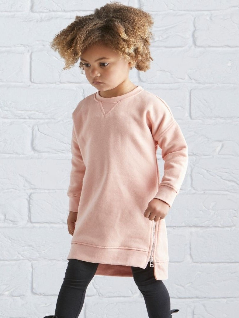 Custom TAUPE Kids Arabic Long Sweatshirt