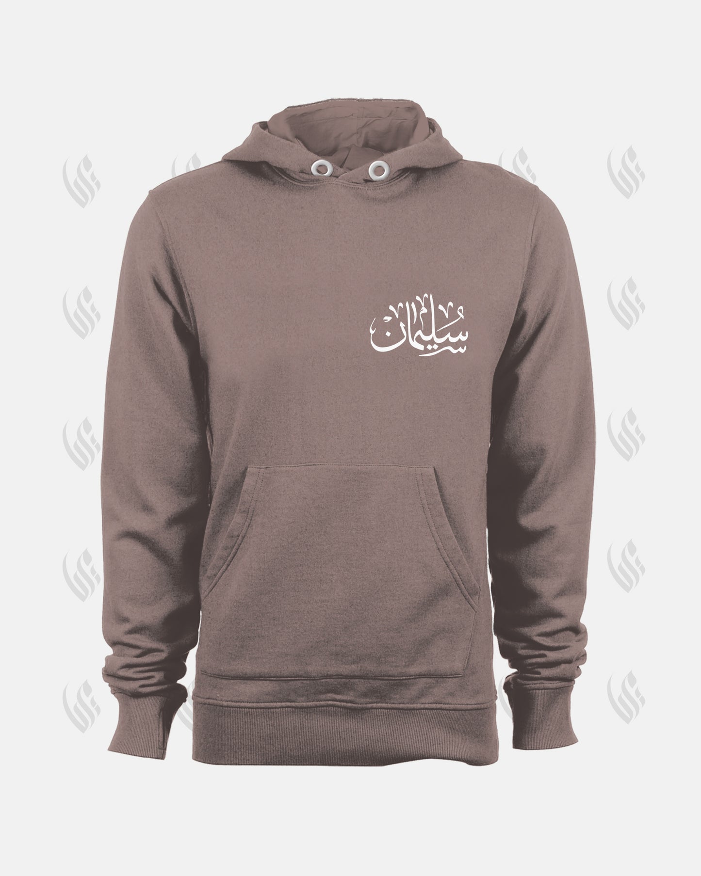 Custom MOCHA Adult Arabic Hoodie