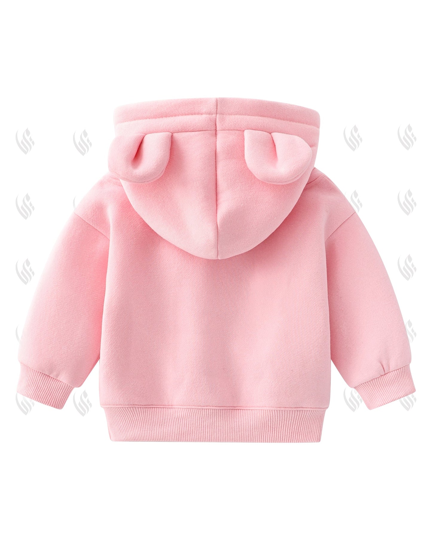 Personalised Bear Ear Pastel Hoodie