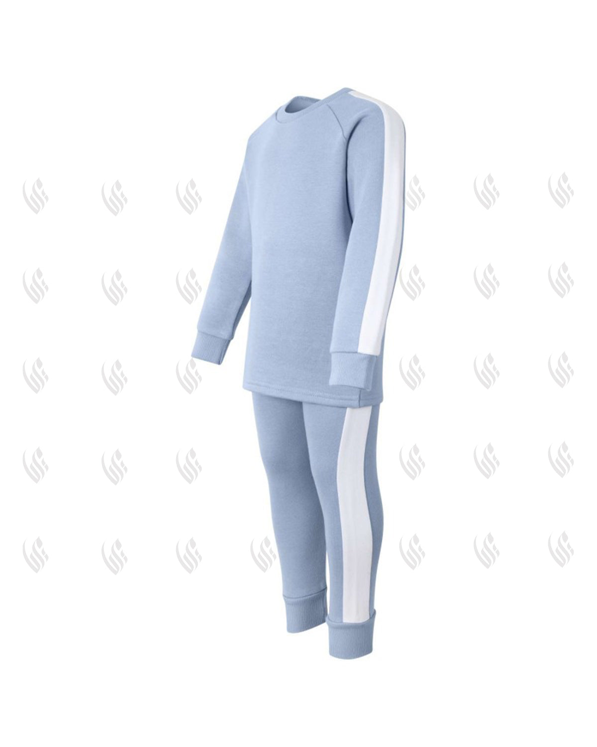 Custom DUSTY BLUE Side Panel Tracksuit