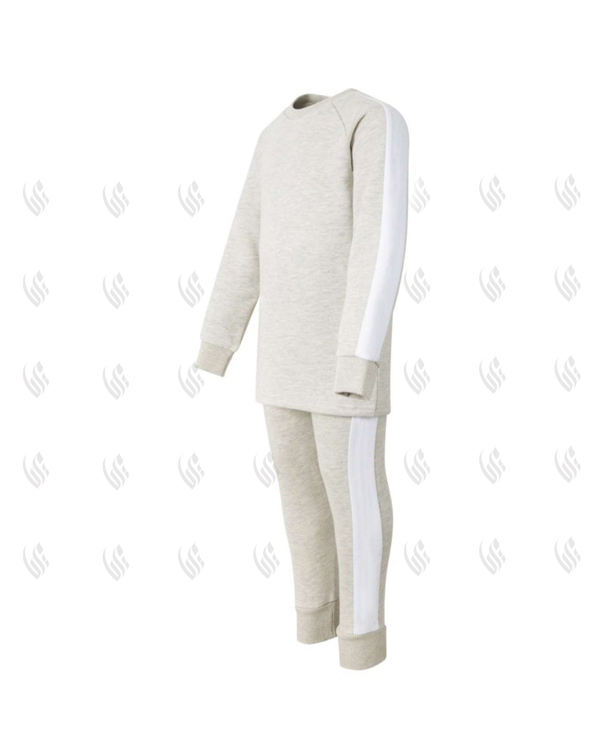 Custom ECRU BEIGE Side Panel Tracksuit